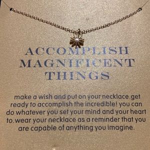 Gold sun pendant necklace